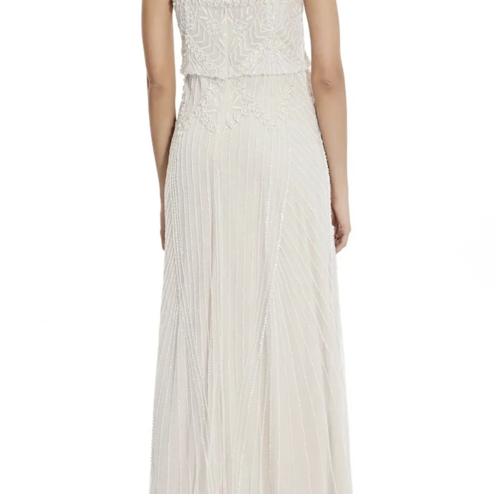 Adrianna Papell Ivory Beaded Wedding Dress - Picture 3 of 3